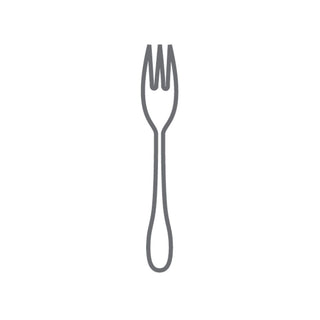 Broggi Kyoto Black cake fork satin steel - Buy now on ShopDecor - Discover the best products by BROGGI design