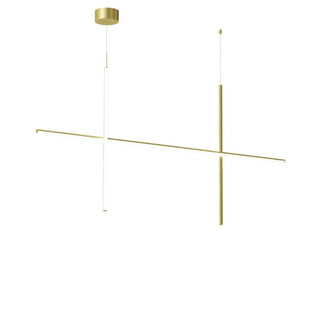Flos Coordinates Suspension 2 suspension lamp anodized champagne - Buy now on ShopDecor - Discover the best products by FLOS design