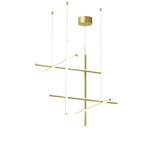 Flos Coordinates Suspension 3 suspension lamp anodized champagne - Buy now on ShopDecor - Discover the best products by FLOS design