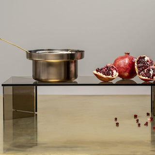 KnIndustrie Variations On The Table glass gastronomic centerpiece bronze - Buy now on ShopDecor - Discover the best products by KNINDUSTRIE design