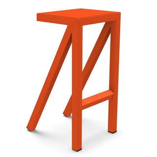 Magis Bureaurama high stool h. 74 cm. Magis Fluorescent orange 5266 - Buy now on ShopDecor - Discover the best products by MAGIS design
