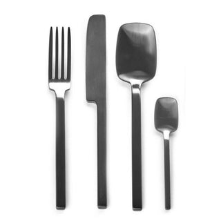 Serax Heii set 24 cutlery steel anthracite - Buy now on ShopDecor - Discover the best products by SERAX design