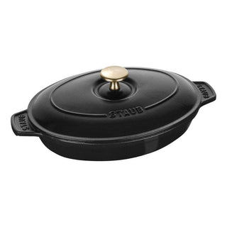 Staub Baking Dish Oval with service lid 23 cm - Buy now on ShopDecor - Discover the best products by STAUB design