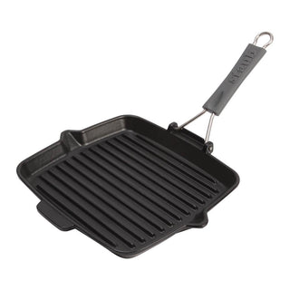 Staub Square Grill Pan 24 x 24 cm Black - Buy now on ShopDecor - Discover the best products by STAUB design