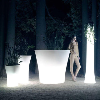 Vondom Bones vase h.100 cm LED bright white by L & R Palomba - Buy now on ShopDecor - Discover the best products by VONDOM design