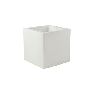 Vondom Cubo vase 40x40 h. 40 cm. LED bright white by Studio Vondom - Buy now on ShopDecor - Discover the best products by VONDOM design